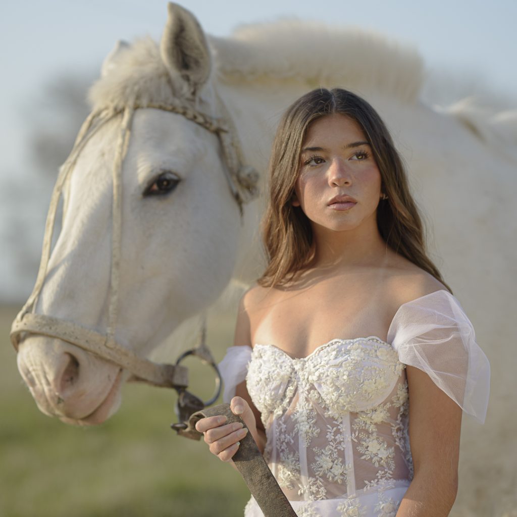 sesión de fotos en exteriores