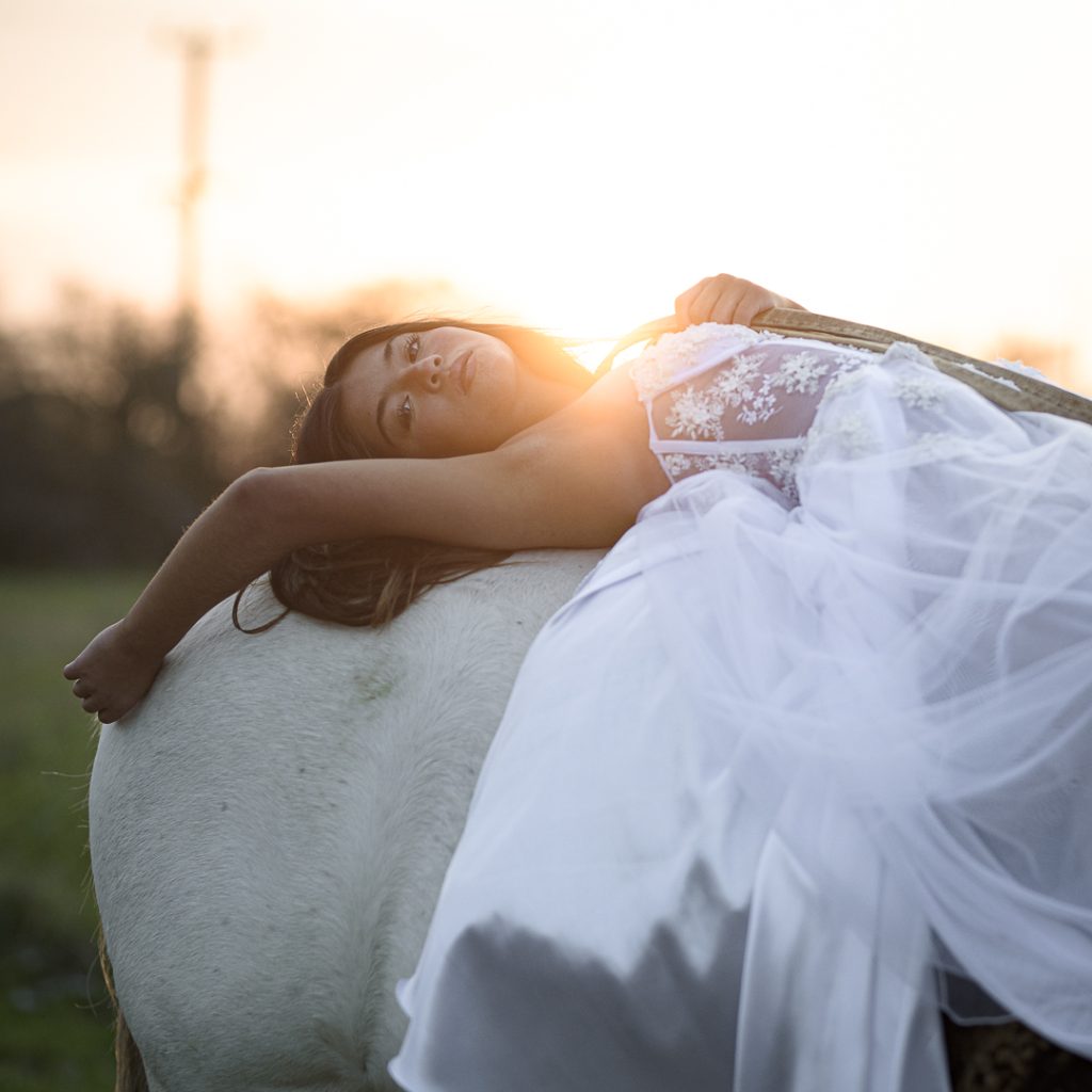 sesión de fotos en exteriores